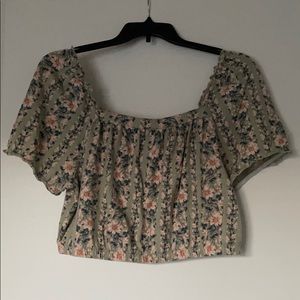 Floral Crop Top
